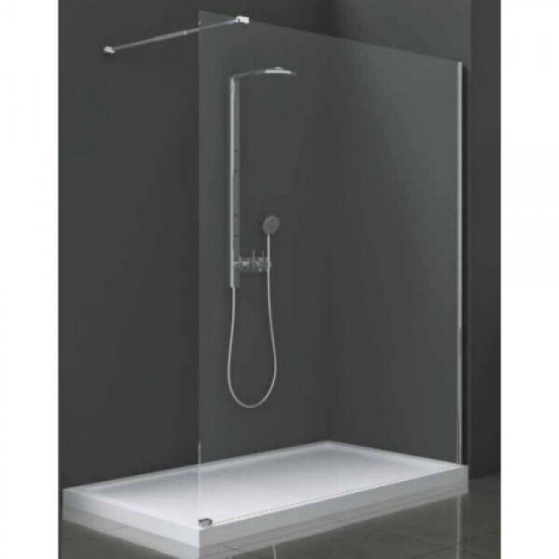 Karag Walkin 1 WAL1C70 Διαχωριστικό Ντουζιέρας 70x200cm Clear Glass Cromo Karag Walkin 1 WAL1C70 Διαχωριστικό Ντουζιέρας 70x200cm Clear Glass Cromo