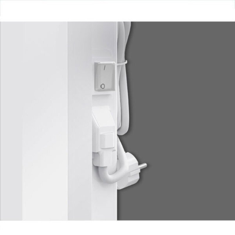 Stiebel Eltron CWM 500 P SE09001A Θερμοπομπός Τοίχου 500W με Ηλεκτρονικό Θερμοστάτη 34.8x45cm Λευκό
