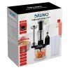 Bruno BRN-0093 Ραβδομπλέντερ με Ανοξείδωτη Ράβδο 1200W Ασημί