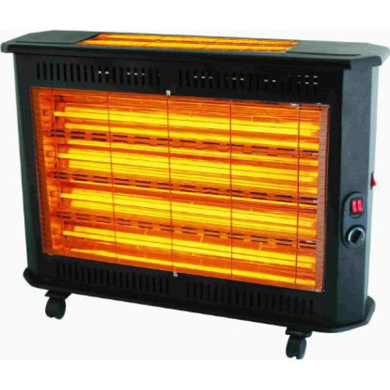 Kumtel KS 2710 KS-2710 Σόμπα Χαλαζία με Θερμοστάτη 2800W Black