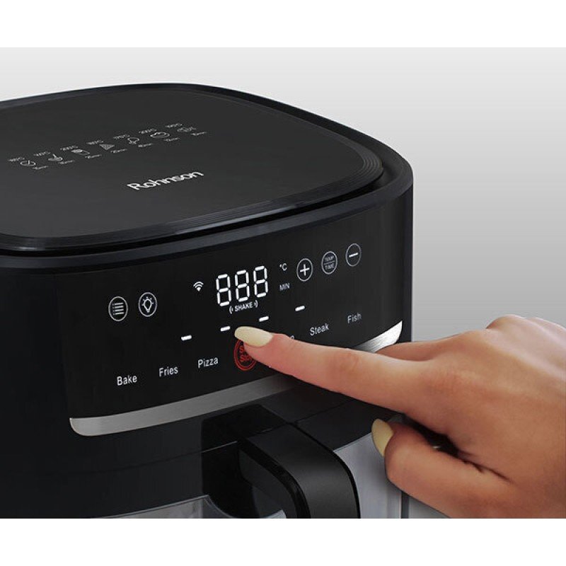 Rohnson Air Fryer με Wi-Fi 8lt Μαύρο R-2834