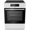 Gorenje GECS6C70WPA Κουζίνα 71lt με Κεραμικές Εστίες Π60εκ. Λευκή