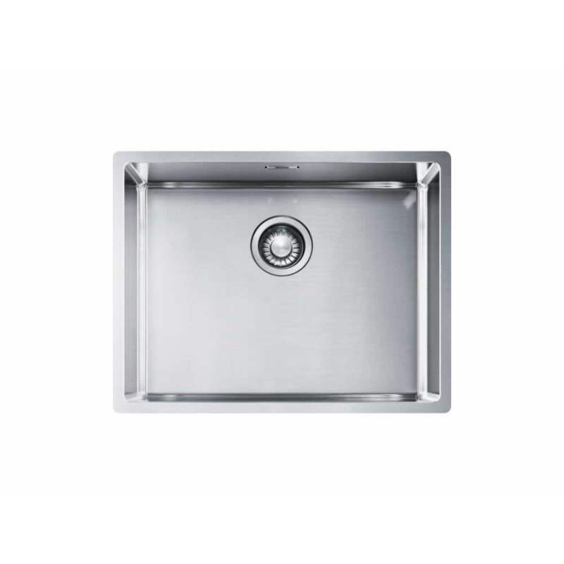 Karag BL 795 Υποκαθήμενος Νεροχύτης Inox Σατινέ Μ54xΠ44cm Ασημί