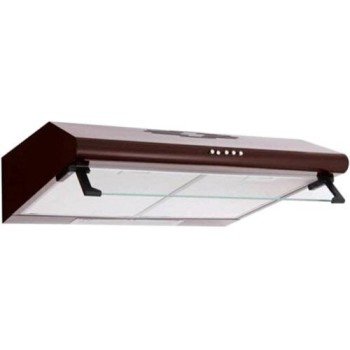Pyramis Essential Απλός με 2 Μοτέρ Ελεύθερος Απορροφητήρας 60cm Καφέ