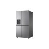 LG Ψυγείο Ντουλάπα 635lt Total NoFrost Υ179xΠ91.3xΒ73.5εκ. Inox GSLV51PZXE