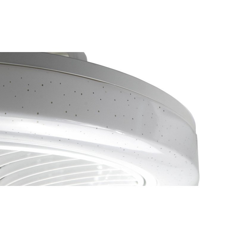 Gruppe LDGD046 Ανεμιστήρας Οροφής 46cm με Φως και Τηλεχειριστήριο Λευκός