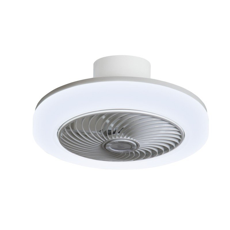 Gruppe LDGD046 Ανεμιστήρας Οροφής 46cm με Φως και Τηλεχειριστήριο Λευκός