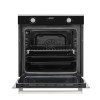 Brandt BOH1325X Φούρνος άνω Πάγκου 73lt χωρίς Εστίες Π56εκ. Μαύρος