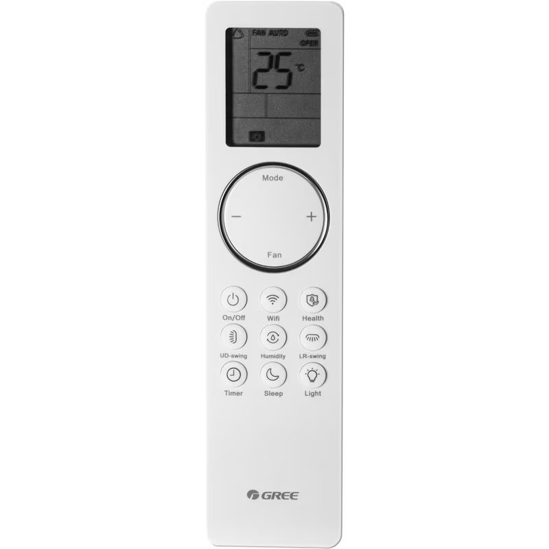 Gree Airy GRC-121QI/KAIW-N5 / GRCO-121QI/KAIW-N5 Κλιματιστικό Inverter 12000 BTU A+++/A++ με WiFi White