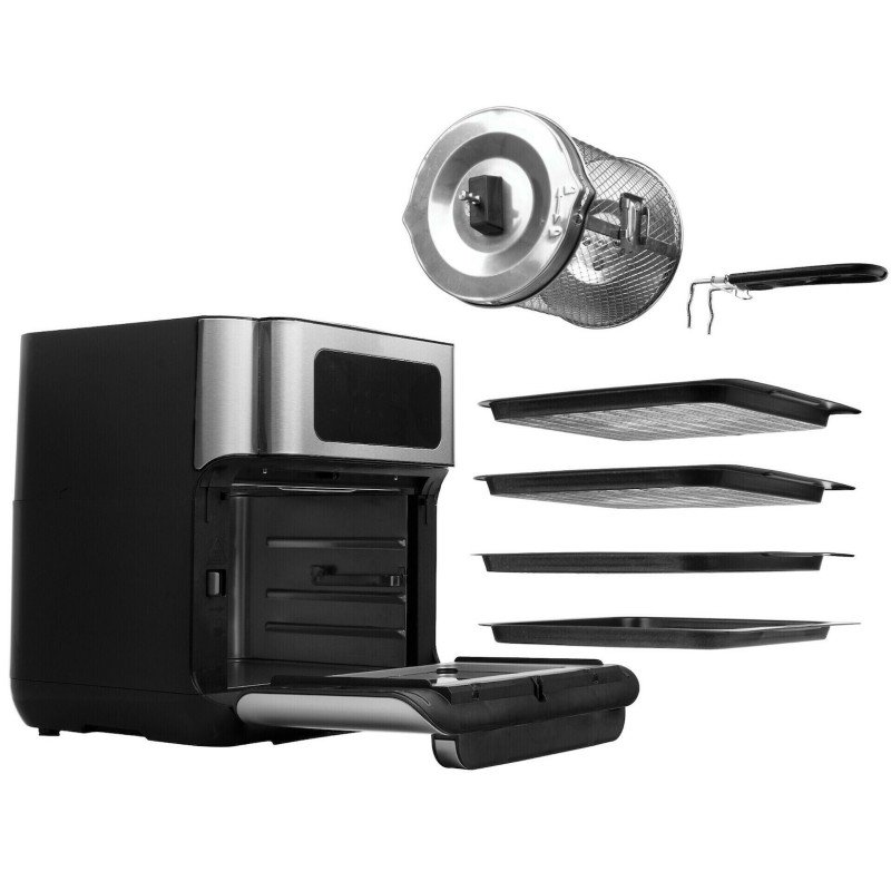Singer Vita AF-4640 Cook Air Fryer 10lt Ασημί 