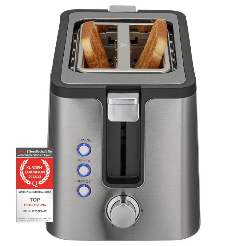 First Austria FA-5369-5 Φρυγανιέρα 2 Θέσεων 800W Inox