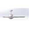IQ CF-5213 Ανεμιστήρας Οροφής 132cm με Φως και Τηλεχειριστήριο Μαύρος