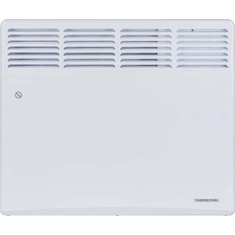 Thermoval T18 ED 2000 Θερμοπομπός Τοίχου 2000W με Ηλεκτρονικό Θερμοστάτη 78x45cm