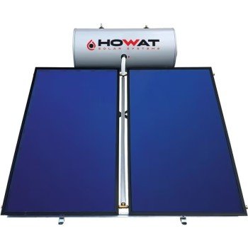 Howat Ηλιακός Θερμοσίφωνας 160lt Glass Διπλής Ενέργειας 3τ.μ. Επιλεκτικός