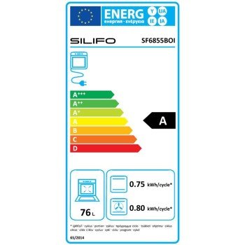 Silifo SF6855BOI Φούρνος άνω Πάγκου 76lt χωρίς Εστίες Π56εκ. Inox Silifo SF6855BOI Φούρνος άνω Πάγκου 76lt χωρίς Εστίες Π56εκ. Inox
