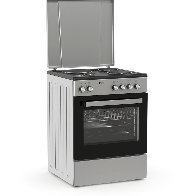 Thermogatz TGS E8021 S 04.402.057 Κουζίνα 80lt με Εμαγιέ Εστίες Π60εκ. Inox