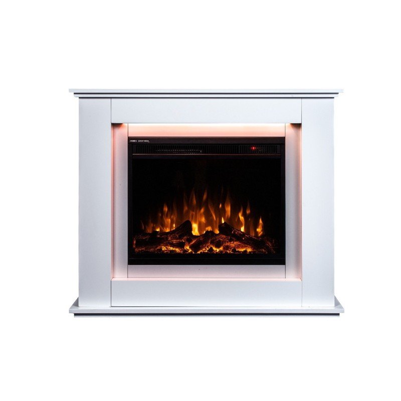 Hitense Athens De Lux Επιδαπέδιο Ηλεκτρικό Τζάκι 2000W 101x27.9cm Γκρι