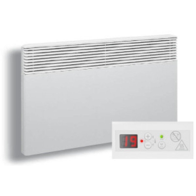 Intuis Tactic 40122000 Θερμοπομπός Τοίχου 2000W με Ηλεκτρονικό Θερμοστάτη Λευκός