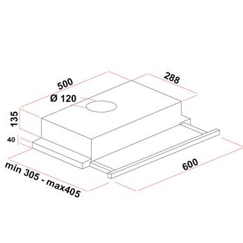 Silifo SF6665 Συρόμενος Απορροφητήρας 60cm Μαύρος Silifo SF6665 Συρόμενος Απορροφητήρας 60cm Μαύρος