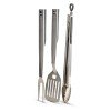 Bormann BBQ1007 Σετ Εργαλείων BBQ με Σπάτουλα, Πιρούνα και Τσιμπίδα 024422