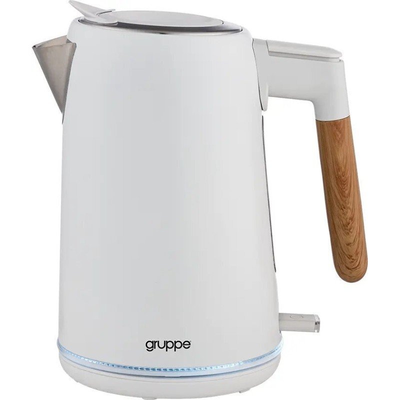 Gruppe Βραστήρας 1.7lt 2200W Λευκός WK-2020