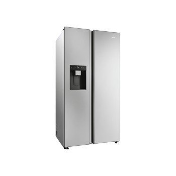 Haier Ψυγείο Ντουλάπα 601lt Total NoFrost Υ177.5xΠ90.5xΒ72.6εκ. Inox HSW59F18EIMM