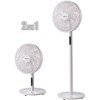 Primo Prsf-80645 800645 Ανεμιστήρας Ορθοστάτης 2 σε 1 50W Διαμέτρου 40.64cm με Τηλεχειριστήριο Primo Prsf-80645 800645 Ανεμιστήρας Ορθοστάτης 2 σε 1 50W Διαμέτρου 40.64cm με Τηλεχειριστήριο