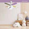 Primo Prcf-80679 800679 Ανεμιστήρας Οροφής 98cm με Φως και Τηλεχειριστήριο Λευκός