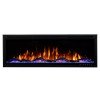 Hitense Επιτοίχιο Ηλεκτρικό Τζάκι 1600W 182.8x12.7cm Γκρι SUPERIOR-72