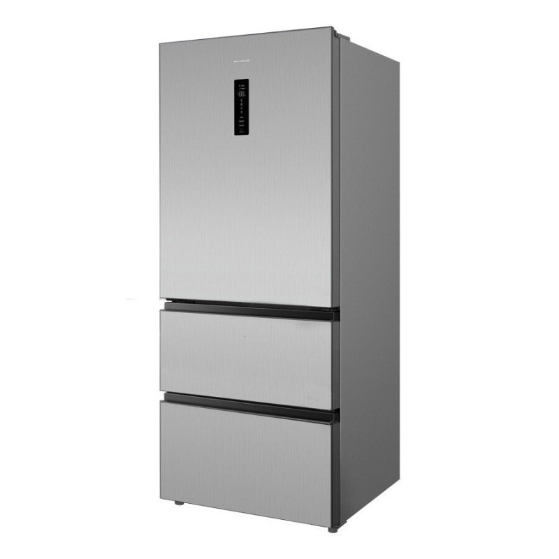 Philco Ψυγειοκαταψύκτης 420lt Total NoFrost Υ185xΠ70.3xΒ67.5εκ. Inox PRFD 490XE