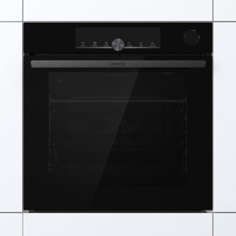 Gorenje BSA6747A04BGWI Φούρνος άνω Πάγκου 77lt Π59.5εκ. Μαύρος