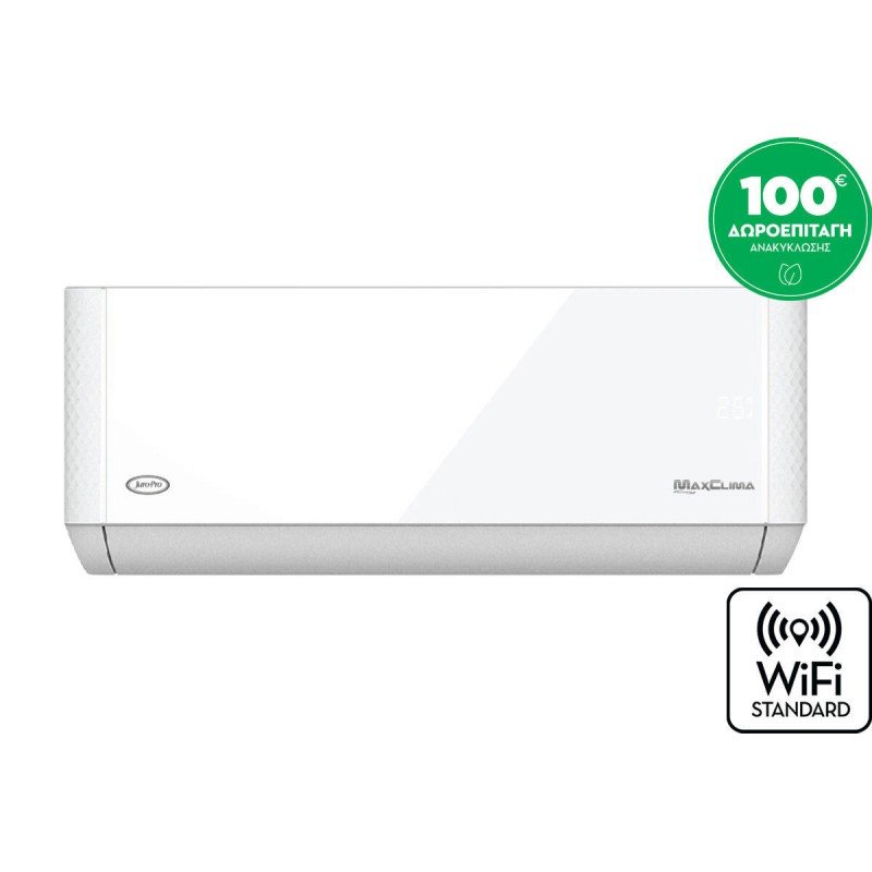 Juro-Pro Maxclima Κλιματιστικό Inverter 24000 BTU A+++/A++ με WiFi White