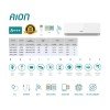 Sendo Aion Κλιματιστικό Inverter 12000 BTU A+++/A+++ με WiFi