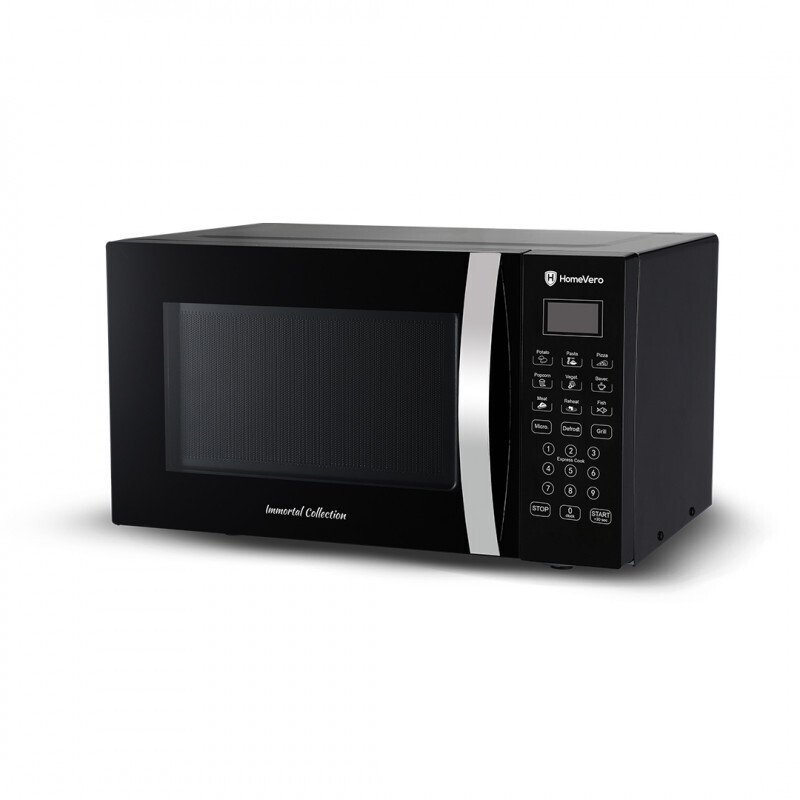 HomeVero HV-DMFG23B Φούρνος Μικροκυμάτων με Grill 23lt Μαύρος