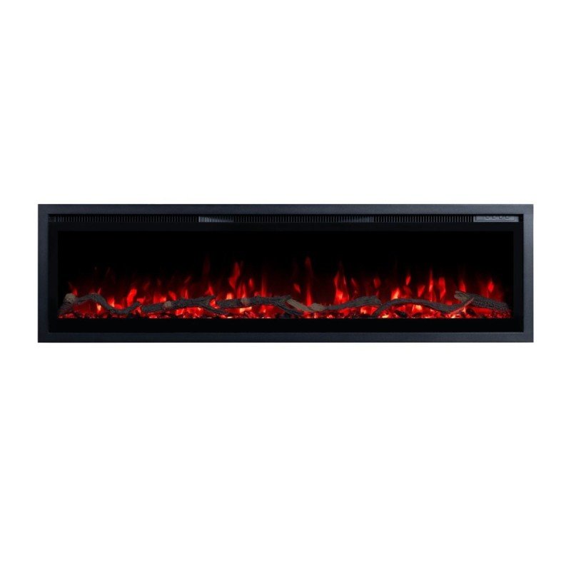 Ηλεκτρικό Τζάκι Smart Notting Hill 42 Επιτοίχιο Ένθετο L.e.d 1800w Hitense