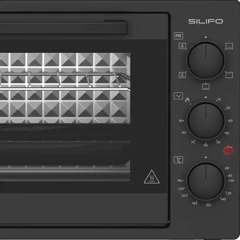 Silifo SF2320 Ηλεκτρικό Φουρνάκι 30lt Χωρίς Εστίες Μαύρο