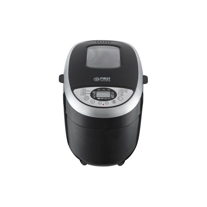 First Austria FA-5152-3-BA Αρτοπαρασκευαστής 850W Χωρητικότητας 1250gr με 12 Προγράμματα