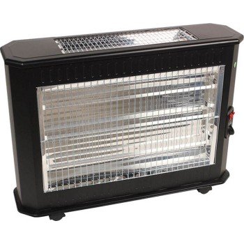 Kumtel KS 2710 KS-2710 Σόμπα Χαλαζία με Θερμοστάτη 2800W Black