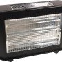 Kumtel KS 2710 KS-2710 Σόμπα Χαλαζία με Θερμοστάτη 2800W Black