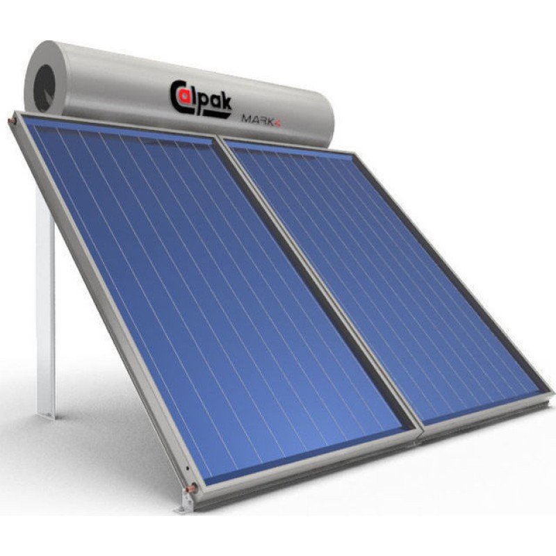 Calpak Mark 4 Ηλιακός Θερμοσίφωνας 300 λίτρων Glass Τριπλής Ενέργειας με 4.2τ.μ. Συλλέκτη