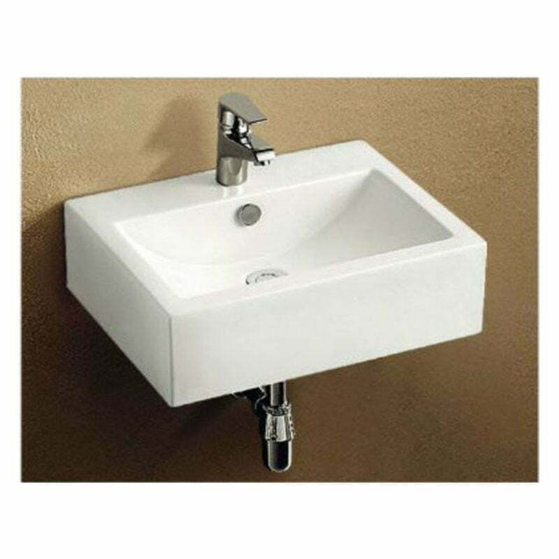 Karag LT5031 Επικαθήμενος Νιπτήρας Πορσελάνης 51x41x16cm Λευκός