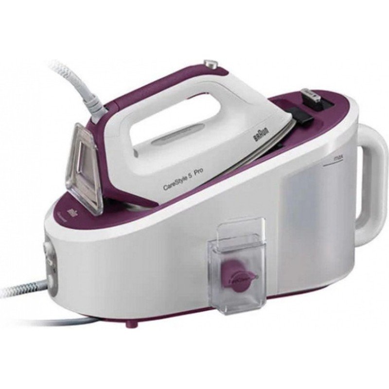 Braun CareStyle 5 IS5155WH Σύστημα Σιδερώματος Πίεσης 7.5bar με Δοχείο 2lt
