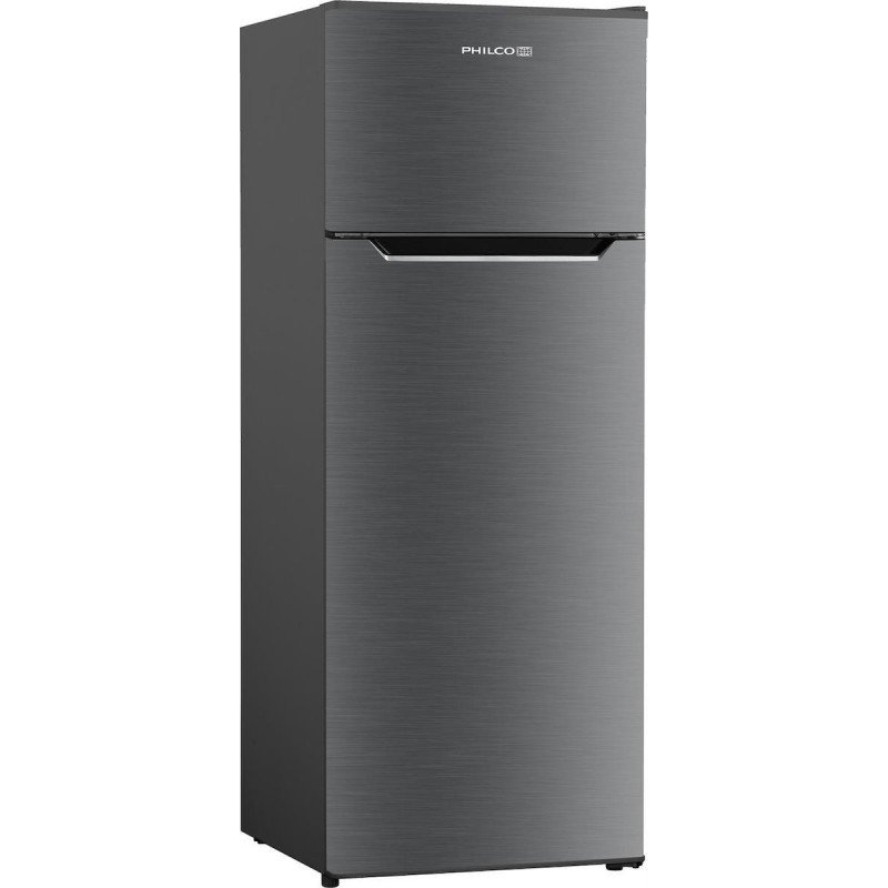 Philco Ψυγείο Δίπορτο 206lt Υ143xΠ55xΒ56εκ. Inox PRD-222X
