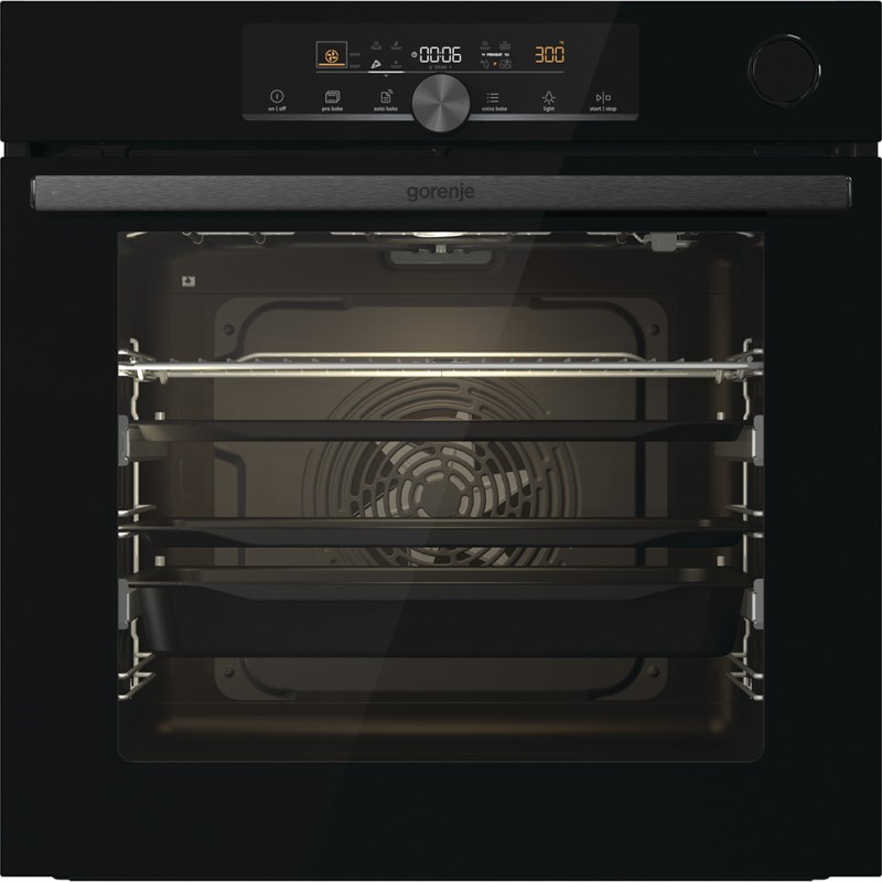 Gorenje BSA6747A04BGWI Φούρνος άνω Πάγκου 77lt Π59.5εκ. Μαύρος