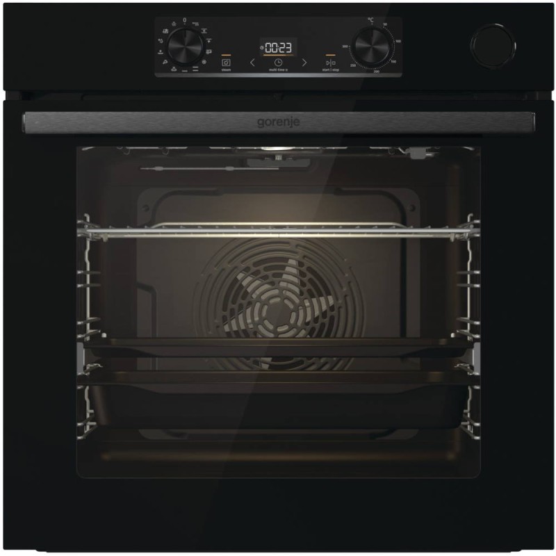 Gorenje BSA6737E15BG Φούρνος άνω Πάγκου 77lt χωρίς Εστίες Π59.5εκ. Μαύρος