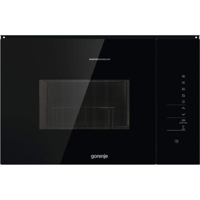 Gorenje BM251SG2BG 738323 Εντοιχιζόμενος Φούρνος Μικροκυμάτων με Grill 25lt Μαύρος
