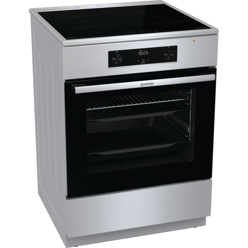 Gorenje GEIT6C60XPG Κουζίνα 71lt με Επαγωγικές Εστίες Π60εκ. Inox