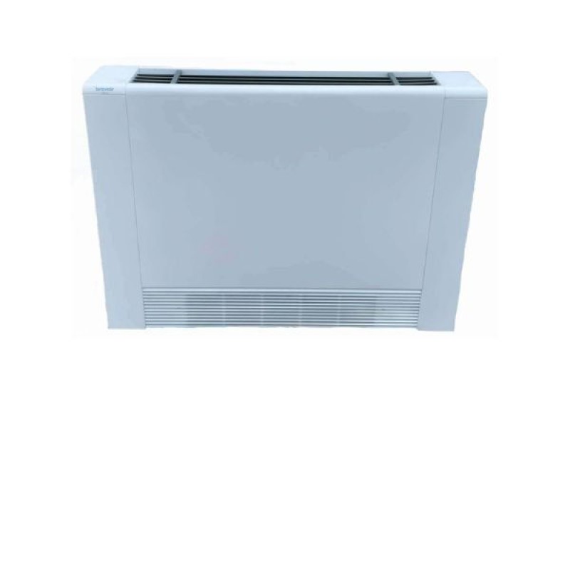 Bravair Clima FCS-040 Fan Coil Slim 1.98/3.98kW Δαπέδου 89.2x13.1x65.7cm Λευκό
