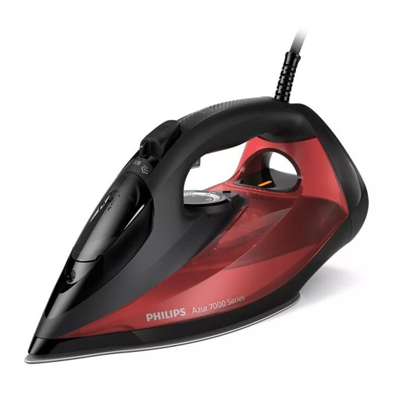 Philips Σίδερο Ατμού 2800W με Αντικολλητική Πλάκα και Συνεχόμενη Παροχή 50gr/min Black/Red DST7022/40 Philips Σίδερο Ατμού 2800W με Αντικολλητική Πλάκα και Συνεχόμενη Παροχή 50gr/min Black/Red DST7022/40
