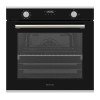 Brandt BOH1325X Φούρνος άνω Πάγκου 73lt χωρίς Εστίες Π56εκ. Μαύρος